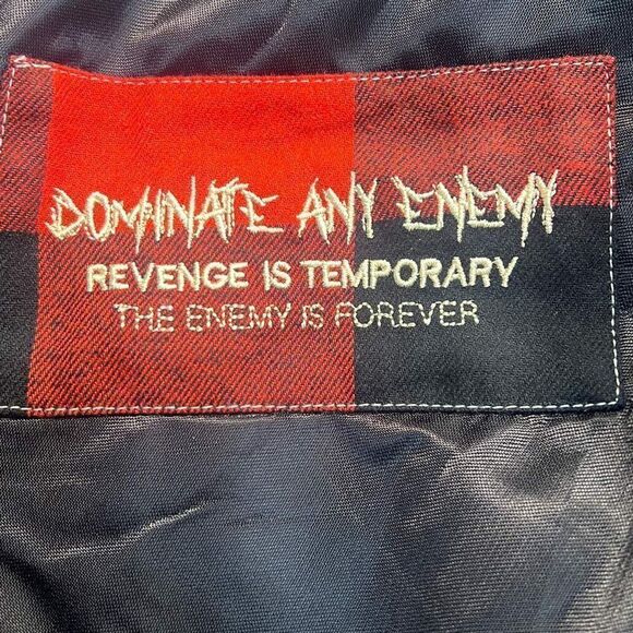 Trippie Redd‎ Dark sundaze Dragon Embroidered Bomber Jacket- NWT-Small - Picture 3 of 5